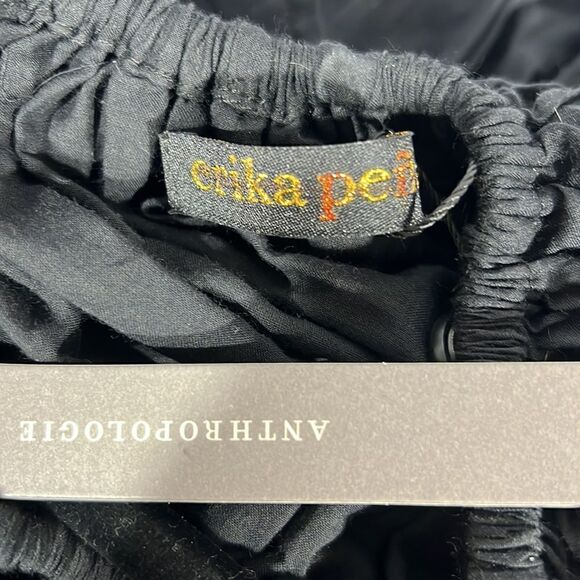 Erika Pena Orchid Ruffled Maxi Dress In Black NWT XS/S - Picture 6 of 9